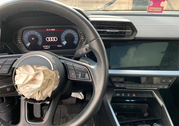 Audi A3 cena 79900 przebieg: 23187, rok produkcji 2022 z Dąbrowa Tarnowska małe 211